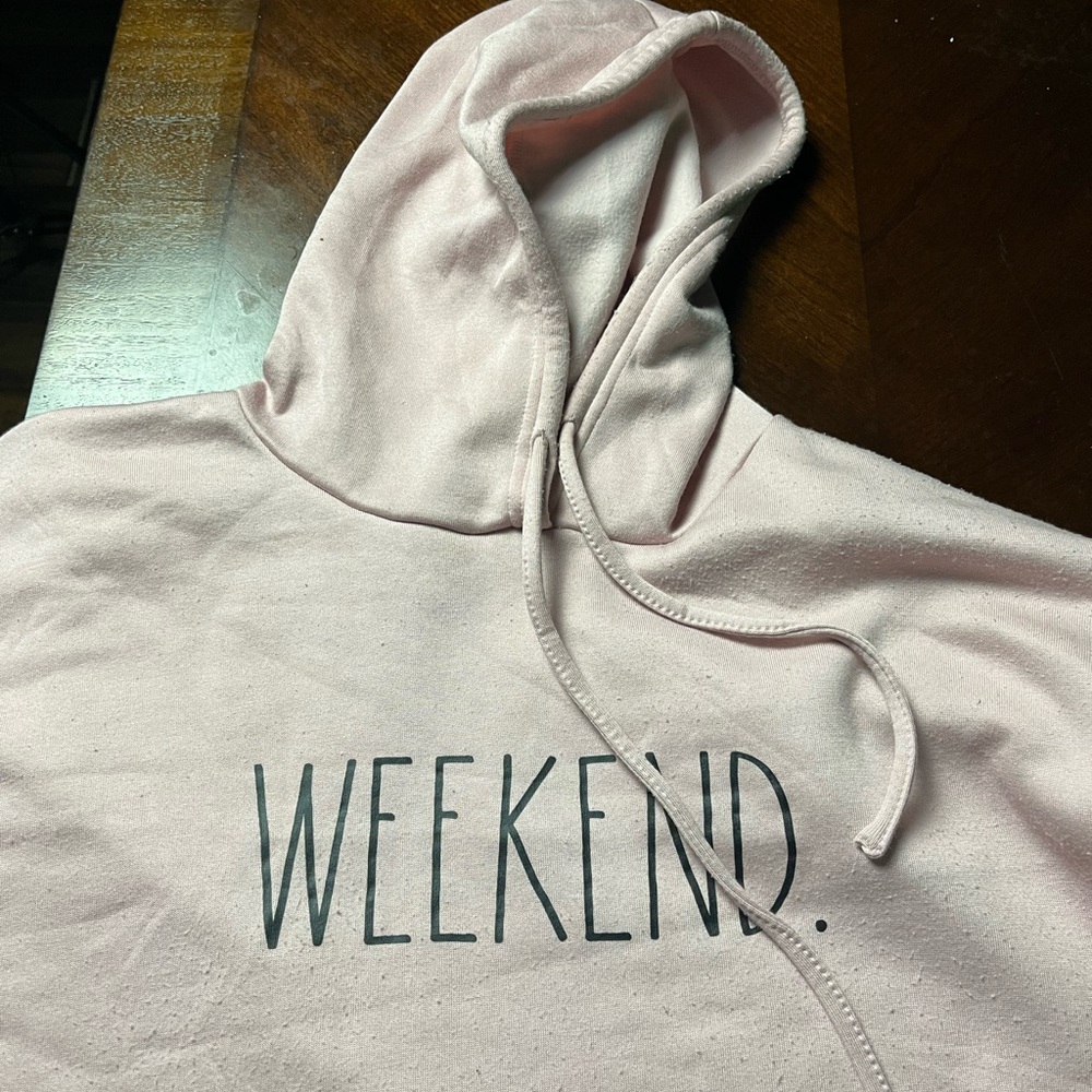 Top and bottom set ! Half cut hoodie and sweet pants